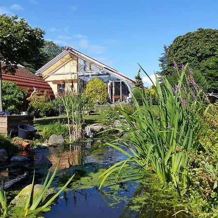 "Balmgarten" Im Naturpark Usedom, Bio Solarhaus Mit Grossem Garten エクステリア 写真