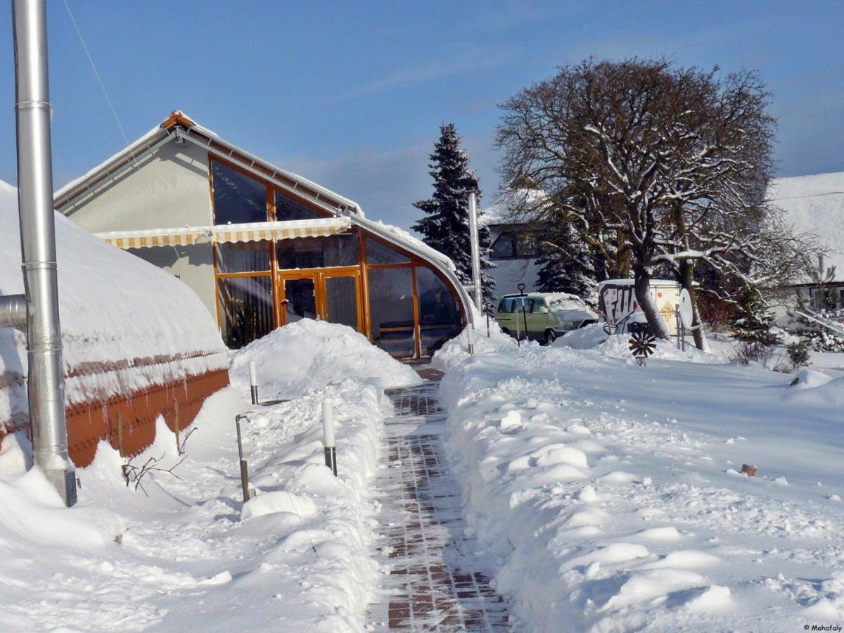 "Balmgarten" Im Naturpark Usedom, Bio Solarhaus Mit Grossem Garten エクステリア 写真